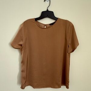 Banana Republic Factory Tan Women's Blouse
